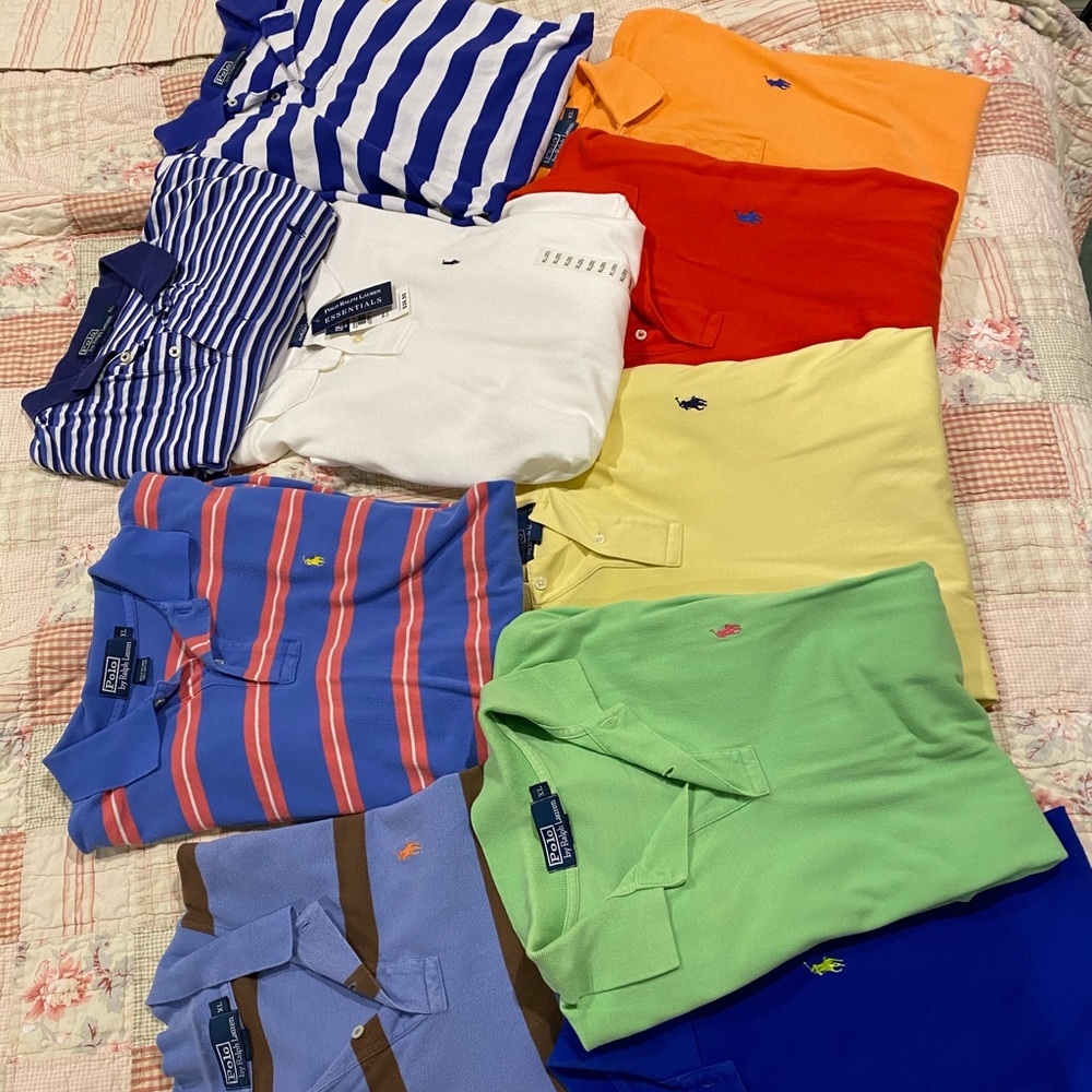 Polo shirts (10)